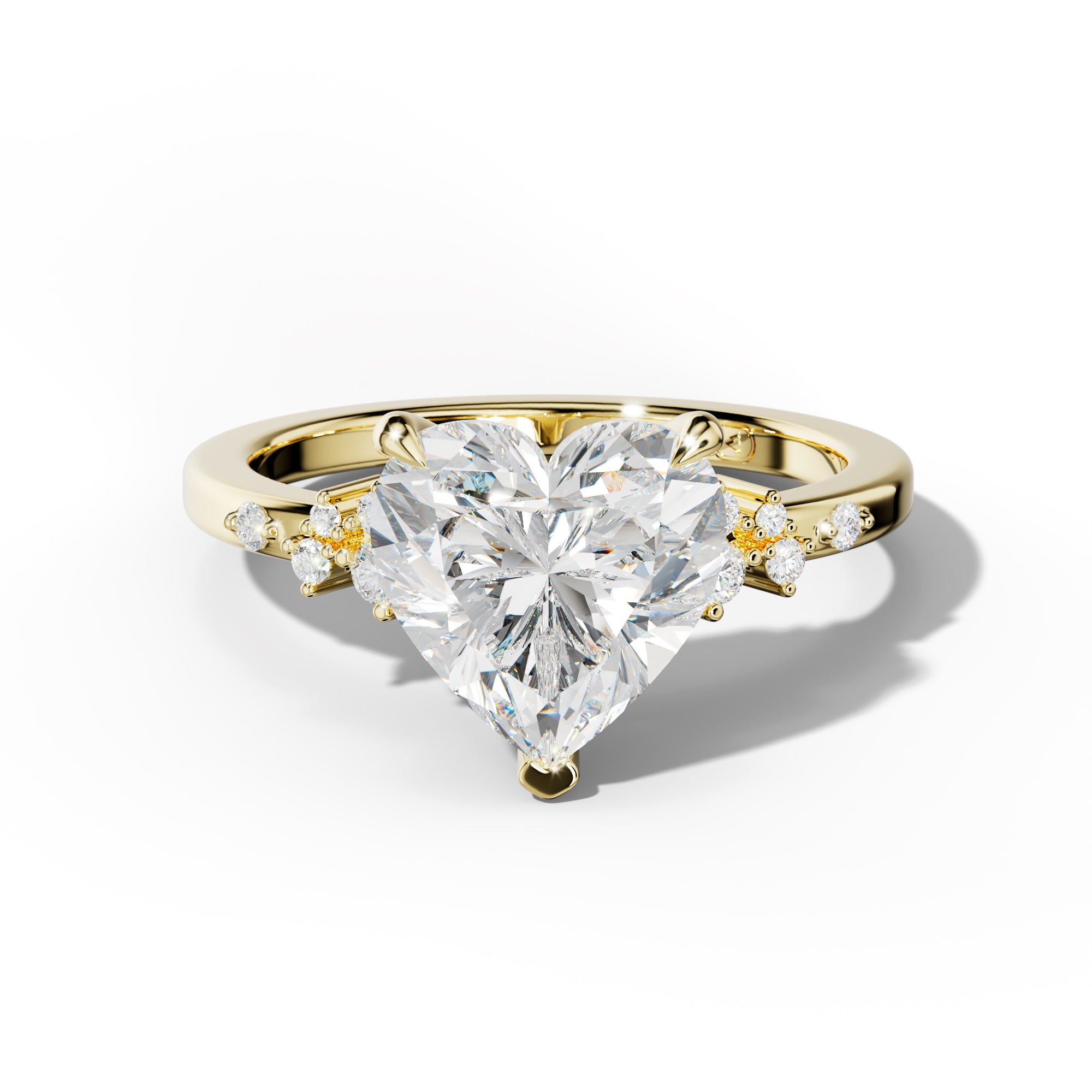 Elise Heart Cut Engagement Ring